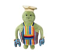 Eurzxc Little Chef Show Tiny Chef Talking Children's Plush Toys Dolls