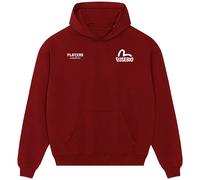 Eusebio Logo Men's Hoodie - Red / 3XL