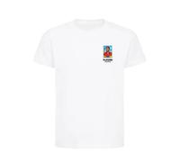 Eusebio World Cup Sticker Kids T-Shirt - White / 12-13 years