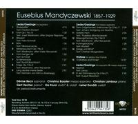 Denise Beck, Christina Baader, Christian Lambour – Mandyczewski: Lieder, Gesange And Waltzes – Edel