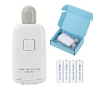 Eustachian Tube Unclogger, Balances Ear Pressure,Relieve Ear Discomfort, Ear Pressure Relief Device Suitable for Airplane Travel, Diving and Swimming