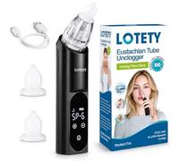 Eustachian Tube Unclogger - Ear Pressure Relief Device for Flying & Diving, Unblock Eustachian Tube & Balancing Ear Pressure to Relieve Tinnitus and Earache