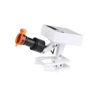 EustomA Cordless 5W LED Headlight LED Light Spot Headlamp Clip on Type Brightness Adjustable 2 Magnetic Batteries for Magnifer Loupes Glasses White