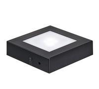 EUSTUMA Light Base Square Display Stand, 3D Glass Crystal Art, Light Up Stand Color Changing LED for Holiday Party Decoration