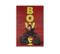 EUSUKXXFG David Poster Bowie Vintage Music Posters for Room Aesthetic Canvas Wall Art Bedroom Decor12x18inch(30x45cm)