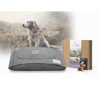 EUTHABAG Snuggle Bag Designed by a Veterinarian The Dignified Pet Cremation & Burial Bag with Kit for a Gentle Goodbye for German Shepherd, Labrador Retriever, Mastiff and Large Dogs 40-85 lb (Large)