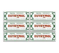 Euthymol Original Toothpaste 75ml (Pack of 6)