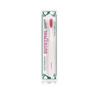 Euthymol Whitening Toothbrush (White), Compact Small Full Head, High-Strength Micro Soft bristles, Deep Cleaning, Sensitive Gums Teeth, Daily Oral Enamel Dental Care