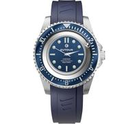 EUTOUR Magnetic Watches for Men, 40mm Luminous Dial with Innovative Magnet Bead Display and Precise Minute and Second Hand, Quartz Movement, 20mm Silicone Strap for Everyday Wear, Blue