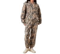 Eutten Camo Sweatsuits for Women Set 2 Piece Camo Hoodies Maple Leaf Print Oversized Sweatshirt Lounge Sets Fall Outfits, Dark Green, Large