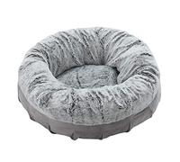 EUTYRG Calming Dog Bed Cat Dog Pet Bed Super Soft Plush Calming Cat Bed Mat, Soft Plush Surface Pet Nest Furry Cushion Bed For