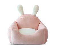 EUTYRG Calming Dog Bed Cute Rabbit-shaped Pet Bed Cat House Dog Bed Kennel Nest Warm Puppy Kitten Bed Cushion Pad Comfortable C