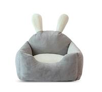 EUTYRG Calming Dog Bed Cute Rabbit-shaped Pet Bed Cat House Dog Bed Kennel Nest Warm Puppy Kitten Bed Cushion Pad Comfortable C