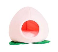 EUTYRG Calming Dog Bed Dog Bed Pet Sofa For Dog Cat Pet Nest Peach Shape Anti-Slip Washable Soft Durable Warming Cat Dog Bed Ma
