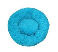 EUTYRG Calming Dog Bed Long Plush Super Soft Pet Bed Kennel Dog Round Cat Winter Warm Pet Nest Puppy Cushion Mat Portable Cat S