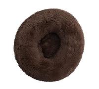 EUTYRG Calming Dog Bed Long Plush Super Soft Pet Bed Kennel Dog Round Cat Winter Warm Pet Nest Puppy Cushion Mat Portable Cat S