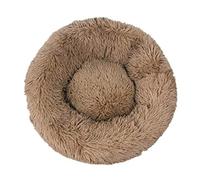EUTYRG Calming Dog Bed Long Plush Super Soft Pet Bed Kennel Dog Round Cat Winter Warm Pet Nest Puppy Cushion Mat Portable Cat S