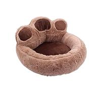 EUTYRG Calming Dog Bed Pet Bed Pet Dog Cat Warm Bed Winter Lovely Dog Bed Soft Material Pet Nest Cute Paw Kennel