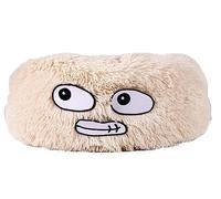EUTYRG Calming Dog Bed Pet Bed Soft Long Plush Red Cat Bed Round Cat Bed House Round Pet Dog Bed For Small Dogs Cats Nest Winte