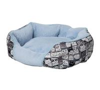 EUTYRG Calming Dog Bed Soft Plush Cat Dog Bed Four Seasons Universal Pet Bed Thickening Deep Sleep Removable Washable Pet Nest