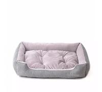 EUTYRG Cozy and Waterproof Large Pet Bed: Soft Fleece Nest for Cats and Dogs, Perfect for Winter, Size 80X61X13CM