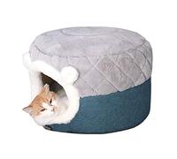 EUTYRG Cozy Plush Cat and Small Dog Bed with Winter Warmth - Size: 50 * 50*H36CM