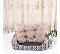 EUTYRG Cozy Winter Pet Bed: Waterproof, Soft and Large Dog House with Fleece Lining