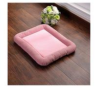 EUTYRG Dogs and Cats Pet pad Breathable Anti-slip Spring Summer Pet Dog Bed Puppy Ice Silk Mat Cushion for Car Floor Sofa Cat D