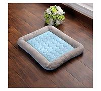 EUTYRG Dogs and Cats Pet pad Breathable Anti-slip Spring Summer Pet Dog Bed Puppy Ice Silk Mat Cushion for Car Floor Sofa Cat D