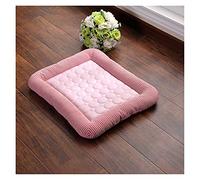EUTYRG Dogs and Cats Pet pad Breathable Anti-slip Spring Summer Pet Dog Bed Puppy Ice Silk Mat Cushion for Car Floor Sofa Cat D