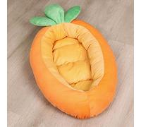 EUTYRG Dogs and Cats Pet pad Cat Bed Carrot-shaped Pet Dog Beds Soft Cat Cuddle Bed Pet Nest Cushion Lovely Pet Bed Cushion