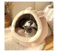 EUTYRG Dogs and Cats Pet pad Sweet Cat Bed Warm Pet Basket Cozy Kitten Lounger Cushion Cat House Tent Very Soft Small Dog Mat B