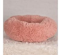 EUTYRG Fluffy and Cozy White Cat Bed for Large Pets - Winter Warmth and Comfort in a Super Soft Cushion Sofa - Size 70cm