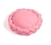 EUTYRG Soft Weave Candy Colors Pet Bed: Warm and Detachable Cushion for Small Dogs and Cats