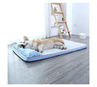 EUTYRG Square Pillow Dog Bed - Cozy Summer Retreat for Large Dogs and Cats
