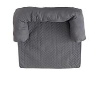 EUTYRG Waterproof Pet Sofa Cover with Cushion for Large Dogs and Cats - Calming Nest Sleeping Mat with Neck Bolster