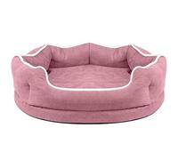 EUTYRG Winter Memory Foam Waterproof Dog Bed: Soft, Warm, and Pink! Large Size with Removable Cover for Dogs' Cozy Lounge Sofa