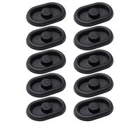 eutyustllr Vehicle Body Chasses Seal Cap N90508801 Replacement Underfloor | TPEE Oval Hole Cover Pack, 10 Pieces for Golf 4 / 5 / 6 Maintenance, Service, and Spare Use