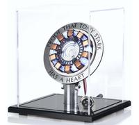 Euvdora 1:1 DIY Model Iron Man Arc Reactor Kits MK1 LED Light Tony Stark Heart Chest Lamp Handmade Toys