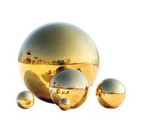 EUXHTYWP Mirror Polished Hollow Ball,304 Stainless Steel Hollow Ball for Mirror Polished Hollow Ball Reflective Garden Sphere in Outdoor(120mm(4pcs))