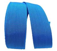 EUXHTYWP Multi-Purpose Webbing Tape,Polypropylene 38mm,Heavy Duty Nylon Strap,Upholstery for DIY Craft,Slings,Backpacks,Strapping,Collars(Blu,38MM x 5Yards)