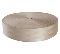 EUXHTYWP Multi-Purpose Webbing Tape, strap 50mm 38mm, Heavy duty nylon webbing straps for bags luggage cargo strapping(Khaki,37MM x 20Yard)