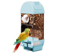 Euyehn Automatic Bird Feeder | 800g Large Capacity Spill Proof Food Container | 15 Days Of Automatic Feeding For Busy Owners Or Those Away From Home For Long Periods Of Time