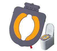 Euyehn Baby Potty Seat,Home Toilet Trainer Seat with Handles for Toddler | Foldable Potty Chair Attachment for Traveling Picnic Road Trip Indoor Outdoor
