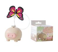 Euyehn Battery Operated Cat Toys,Electric Cat Toy Interactive Butterfly - Battery Operated Non-Slip Teaser Pet Supplies Training Games for Boredom Indoor Exercise, Keep Them Busy
