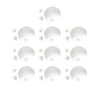 Euyehn Blank Pressure Ball Skin Kit, Milky Blank Skins Empty Stress Ball Kit, Vacuum Squishy Stress Ball Making Kit With Stress Ball Skin For Sensory & Stress Relief
