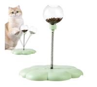 Euyehn Cat Treat Dispenser Toy - Interactive Cat Feed Trainer - Kitten Chasing Ball Teaser | for Indoor Outdoor Boredom Relief Eating Exercise