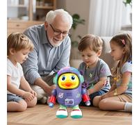Euyehn Dancing Robot - Dancing Space Duck Toy | Wiggling Robot with Lights and Sounds for Kids 3+ Girls Preschool School Home Birthday Party