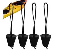 Euyehn Kayak Scupper Plugs | with Lanyard 1.57 Inch Universal,Scupper Plug Drain Hole Stoppers,for Canoe Assault Boat Vessels Mooring Water Activities