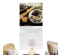 Euyehn Monthly Wall Calendar - Schedule Management Funny - Wall-Mounted Monthly Calendar,for Bedroom Dining Living Study Room Students Kids Teens Adults Teachers Friends